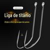 Manga de titânio manga de dente de dragão manga de lobo liga de titânio manga competitiva ultraleve anzol de peixe carpa cruciana engenharia carpa crucian roubando burro