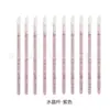 En stock Venta al por mayor Desechable Varilla de Cristal Pincel para Labios Pincel de Labios Pincel de Maquillaje Herramientas de Belleza Portátil Pincel para Labial
