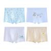 Ropa Interior para Niños Bóxer de Algodón Puro Clase A Bacteriostático Ropa Interior de Algodón para Niños Bebé Niños Estudiantes Pantalones Bóxer
