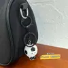 Llavero Colgante de Fútbol Bádminton con Expresión Linda Tridimensional Divertido y Creativo Accesorios para Mochila Escolar de Estudiante Colgante para Pareja