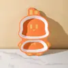 Fibra de Bambu de Grau Alimentício Louça Infantil Tigela Garfo Colher Copo Urso de Desenho Animado Tigela de Refeição Tigela de Comida Fofa Prato de Jantar Atacado