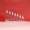 Botella Transparente de Hombro Plano para Loción 30ml 20ml Botella Dispensadora de Aceite Esencial 40ml-100ml Botella con Bomba de Spray