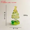 [Modelo Giratorio] Árbol de Navidad de Vidrio Giratorio Sensación de Internet de Zibo Decoración Navideña Más Vendida Adorno de Regalo Artesanía