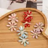 Accesorio para el Cabello Versátil Popular Estilo Coreano Retro Girasol Margarita, Pin Fresco Floral para Flequillo Lateral, Adorno de Flor de Metal