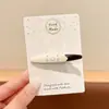 Pinza para el pelo con estampado de leopardo y flores, accesorio para el pelo elegante y exquisito, pinza dulce para flequillo, pinza para el pelo para mechones sueltos, adorno para el pelo elegante y exquisito