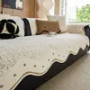 Suministro Especial Transfronterizo Estilo Retro Cojín de Sofá Medio Terciopelo 2026 Nuevo Estilo Forma Irregular de Una Pieza Tela para Funda de Sofá Cojín de Asiento Otoño e Invierno