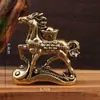 Año del Caballo Adornos de Caballo Doce Animales de Caballo del Zodiaco Colección de Adornos de Caballo Transfronterizos Adornos de Latón 2026 Adornos de Potro