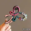Pinza para el Cabello de Diseño Estilo Coreano para Mujer, Pinza Tiburón de Alta Gama y Exquisita, Elegante Pinza Grande para el Cabello