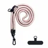 Goma para cordón de teléfono móvil de 10 mm de grosor, cuerda ajustable en diagonal, clip para teléfono móvil, cordón anti-pérdida, cordón para cuello