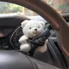 Adornos de Decoración Interior de Coche Muñeco Panda Nuevo Señal de Giro Limpiaparabrisas Figura para Mujeres