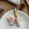 Novo Colar Artesanal de Tecido Coreano para Crianças Acessórios de Vestuário com Atmosfera Outono e Inverno Corrente Decorativa Cartoon Decote Halter