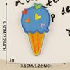 Adesivo Bordado Decorativo Original de Bolo Sorvete Patch Decorativo Patch Acessórios para Casaco Patch Adesivo de Tecido Autoadesivo