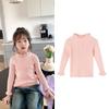[Pronta Entrega Suéter Elegante de Princesa para Meninas Roupas de Outono Infantil 2025 Novo Estilo Camiseta de Tricô Fashion para Meninas