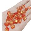 Pétalos de loto gordos directamente para accesorios de joyería DIY 10*10mm material de horquilla antiguo retro esmalte coloreado decorativo chino