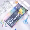 Caneta de Aquarela Ponta Dupla Transfronteiriça Pintura Artística Linha de Gancho Caneta Marcadora Colorida Ecológica Grafite Infantil Conjunto de Pincéis de Ponta Macia