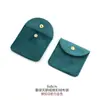 Bolsa de Joyería de Terciopelo con Broche, Bolsa de Joyería con Tapa abatible, Bolsa de Embalaje de Almacenamiento a Prueba de Polvo para Joyería, Bolsa Pequeña de Tela para Anillos, Collares, Pulseras