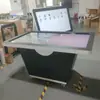 Mesa de Pantalla Interactiva Multimedia Todo en Uno de 65 pulgadas con Reconocimiento de Objetos Táctil Infrarrojo Terminal de Juego Interactivo de Autoservicio