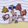 Decoração de Avião Animal de Desenho Animado Acessórios para Joias DIY Capa de Celular Caneca Térmica Acessórios de Cabelo Acessórios de Adesivo de Cola Macia de PVC