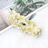 Em Estoque 2cm Flores de Ameixeira Artificiais para Vendas Transfronteiriças, Flores de Papel Pequenas para Tiaras DIY, Guirlandas e Decorações de Caixas de Doces