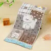 Toalha Zhiyang Criativa Quatro Camadas Gaze Patchwork Urso Toalha Infantil Presente de Jardim de Infância Atacado Algodão Gaze para Bebê