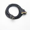 Cabo Adaptador HDMI para VGA 1080P Alta Definição Tela Sem Piscamento 1.8m Anti-Interferência Adequado para Monitores de Computador e Projetores