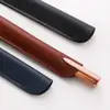 Chuanghui Estuche de Cuero Personalizado para Lápices de Negocios Bolsa Protectora para Apple Pencil Bolsa para Bolígrafos y Papelería Logotipo Personalizado de Empresa