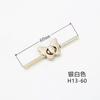 Fivela de metal Cheongsam fivela estilo chinês liga diy fivela de costura à mão fivela decorativa Novo estilo chinês fecho de vara