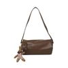 Bolsos de Diseño de Nicho para Mujer 2026 Nuevo Estilo Bolso de Hombro Cruzado de Gama Alta Elegante Bolso Cilindro Texturizado de Venta Caliente en Internet