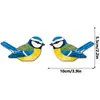 Mz1051-1080 Pegatinas de Esquina de Pájaros y Palomas de Madera Transfronterizas para Puertas y Ventanas del Hogar, Pegatinas de Pared Decorativas de Animales