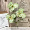 Flor Artificial Iris de Alice Producto Terminado Flor de Seda Artificial Flor de Piso para Boda Flor de Plástico Arreglo de Boda de Gama Alta