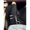 Shorts de tricô jacquard fino de verão estilo americano reto, shorts masculinos respiráveis texturizados de caimento solto