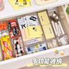 Caixa de classificação de gavetas transparente simples de alta qualidade caixa de armazenamento de cosméticos de mesa caixa de acabamento de papelaria para estudantes