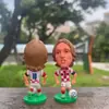 Figuras de Selecciones Nacionales Temáticas de Fútbol: Yamal, Haaland, Brasil, Argentina, España, C. Muñecos de Ronaldo, Messi