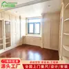 Armario Estilo Francés para Uso Doméstico, Mesita de Noche para Dormitorio, Tocador, Cómoda Integrada, Hecho a Medida para Toda la Casa, Puertas de Armario de Cristal, Armario de Madera Maciza
