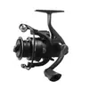Carrete de pesca, carrete de spinning, bobina poco profunda, relación de alta velocidad, todo metálico, Guerrero Negro, carrete de micro-pesca, carrete de micro-spinning