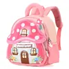 Mochila Pequeña de Dibujos Animados de Hongo con Carcasa Dura 3D Transfronteriza al por Mayor para Niños, Linda Mochila para Bebé para Edades 3-6 Jardín de Infancia
