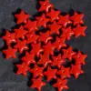 Bola de prego de língua de estrela de cor sólida acrílico estrela de cinco pontas bola de substituição de prego de língua estrela de cinco pontas multicor transfronteiriça quente atacado joia de perfuração