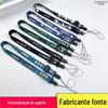 Fivela de avião de duas cabeças cordão da câmera infantil Bubble Machine ventilador corda destacável crossbody ajustável cordão dos desenhos animados