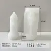 Exquisita vela de aromaterapia de ajedrez Hui molde de silicona piezas de ajedrez DIY piedra fragante yeso decoración epoxi herramienta abrasiva