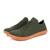 Nuevos Zapatos Transpirables Casuales de Suela Blanda con Punta Ancha para Cruce de Fronteras Zapatos Planos de Senderismo Hormas Anchas Zapatos Tejidos Fly Zapatos Deportivos para Parejas de Fitness