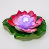 Flores e Folhas de Lótus Artificiais Flutuando na Água, Nenúfares, Flores de Lótus para Oferenda a Buda, Adereços de Dança, Adereços de Paisagismo para Aquário e Tanque, Flores de Lótus Falsas
