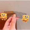 Artefacto para Romper el Cabello Infantil Peine Invisible Hacia Atrás para Cabeza Femenina Peine para Romper el Cabello de Dibujos Animados para Niña Peine para Acabar el Flequillo de Bebé