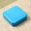 Push-pull duas caixa de pílula quadrada portátil selada sub-embalagem caixa de comprimidos caixa de armazenamento de drogas compacta doméstica spot atacado