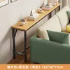 Mesa estrecha para hueco de cama, estante de almacenamiento para el pie de la cama, mesa larga extremadamente estrecha, de pie contra la pared, gabinete estrecho para hueco de cama, almacenamiento multicapa
