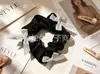 Scrunchie floral em pintura a óleo estilo francês DIY acessório de cabelo fresco e doce estilo coreano. Fábrica de origem para joalherias