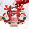 Nova Caixa de Maçã de Natal, Caixa de Embalagem de Frutas da Paz, Caixa de Presente Criativa de Natal para Frutaria, Caixa de Doces de Presente para Crianças