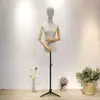 Adereços de modelo de loja de roupas manequim feminino de meio corpo suporte para vestido de noiva suporte de exibição de vitrine feminina suporte fotográfico estilo coreano