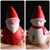 Nova Vela de Boneco de Neve de Natal Molde Papai Noel Chapéu da Sorte Boneco de Neve Ornamento de Gesso Molde de Silicone