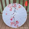 Paraguas de Papel Aceitado Antiguo Impermeable y a Prueba de Sol, Estilo Chino Cheongsam Fotografía Fotografía Pasarela Tela de Seda Artesanía Paraguas Paraguas de Fotografía