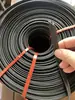 Accesorios para invernadero de película negra para sala de cultivo, alambre para sujetar película, cuerda para sujetar película, correa de sujeción de película de poliéster blanca, tira de sujeción